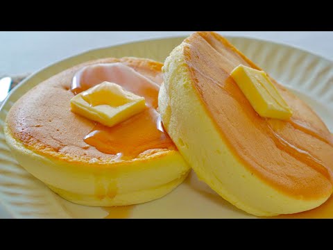 Making souffles pancake with ingredients at home | Meliniskitchen