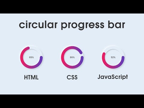 How To Make Circular Progress Bar Using HTML CSS JavaScript | Neomorphism Progress Bar