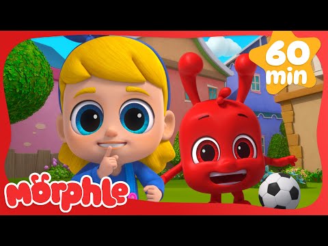 SHH! Be Quiet 🤫 | MORPHLE 🔴 | Old MacDonald's Farm | Animal Cartoons for Kids