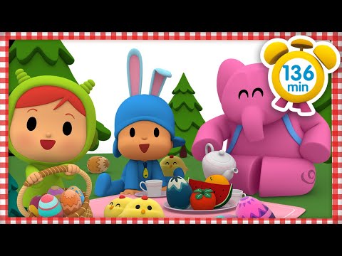 🎁🥚 POCOYO em PORTUGU&Ecirc;S do BRASIL - Ovos surpresa [136 min] | DESENHOS ANIMADOS para crian&ccedil;as