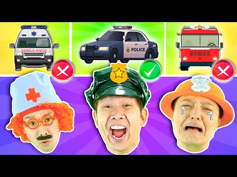 Where Is My Police Siren Song? 🚒 🚓 🚑 Baby don't cry | Lights Kids Song