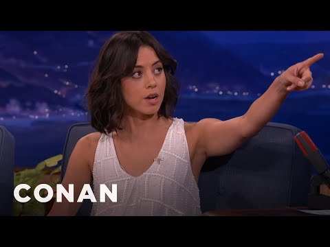 Aubrey Plaza's Fans Want Her To Be Mean On-Demand | CONAN on TBS