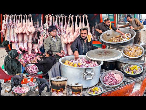 500 KG Dumpukht cooking | Dumpukht recipe in marko bazar | Qadeem shinwari roosh in Afghanistan