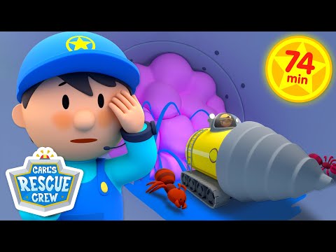 Tiny Task Force + More! | Carl&rsquo;s Rescue Crew | Cartoon for Kids