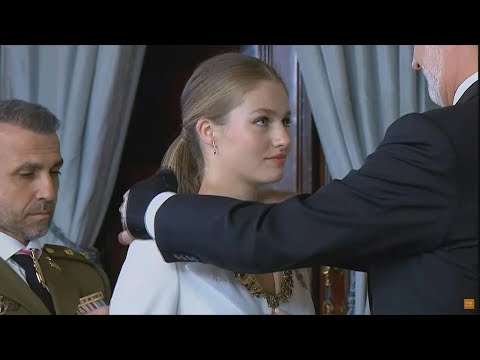 Spain's Princess Leonor swears loyalty to constitution, receives royal collar on 18th birthday | AFP