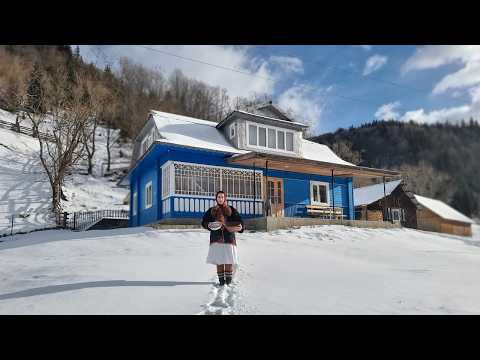 CHRISTMAS EVE DINNER IN THE UKRAINIAN MOUNTAINS! COOKING 12 DISHES