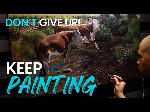 It took me 20 YEARS to learn THIS!! Oil Painting Demonstration