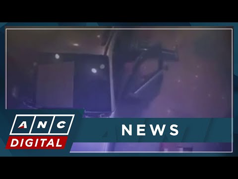 One person killed after vehicle crashes into bank in Quezon City | ANC