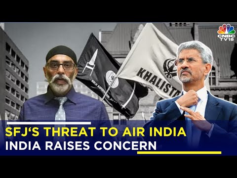 India Raises Concern For Passengers After SFJ's Threat To Air India | India-Canada Row | Khalistan
