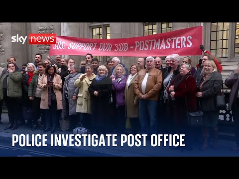 Police investigate Post Office over potential fraud offences after subpostmasters scandal