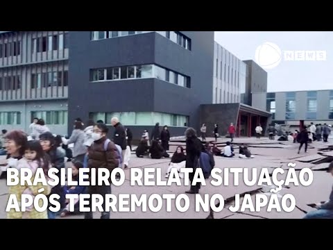 Brasileiro relata situa&ccedil;&atilde;o ap&oacute;s terremoto no Jap&atilde;o