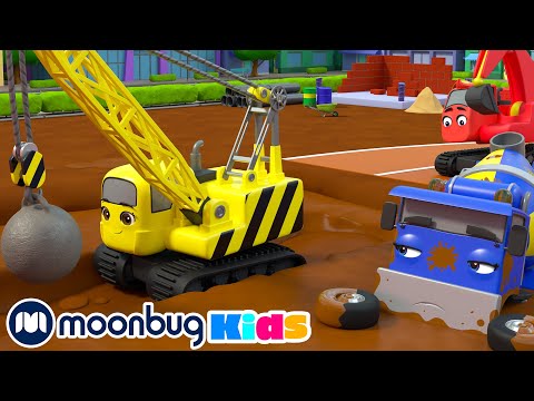 Muddy Obstacle Course | BEST OF DIGLEY AND DAZEY CARTOONS! - Trucks For Kids!