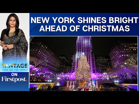 New York's Rockefeller Centre Lights Up Ahead of Christmas| Vantage with Palki Sharma