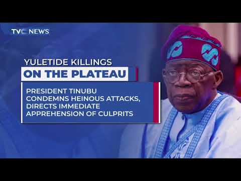 President Tinubu Condemns Fresh Attack On Plateau Communities