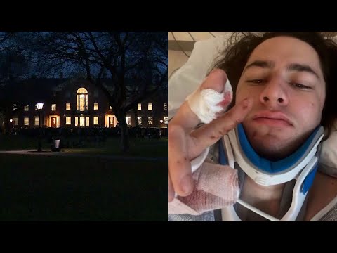 Brown students hold vigil after classmate injured in Vermont shooting