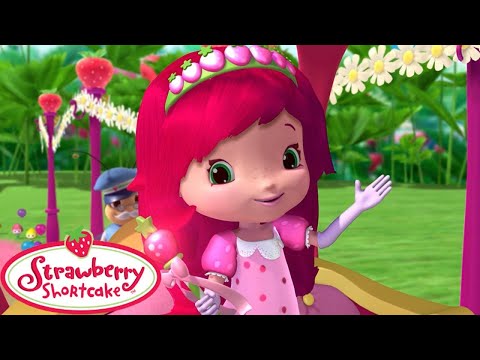 Strawberry's Princess Parade! 🍓Berry Bitty Adventures 🍓 Strawberry Shortcake 🍓 Cartoons for Kids