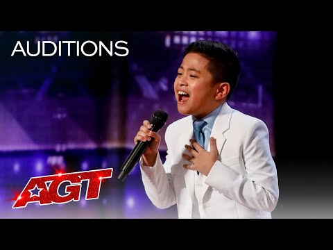 10-Year-Old Peter Rosalita SHOCKS The Judges With &quot;All By Myself&quot; - America's Got Talent 2021