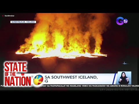 Bulkan sa southwest Iceland, sumabog | SONA