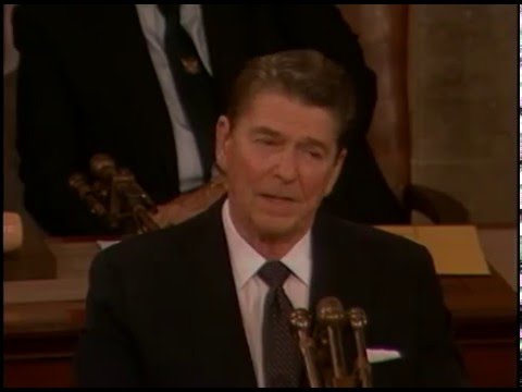 President Reagan's State of the Union Address to Congress and the Nation on February 4, 1986