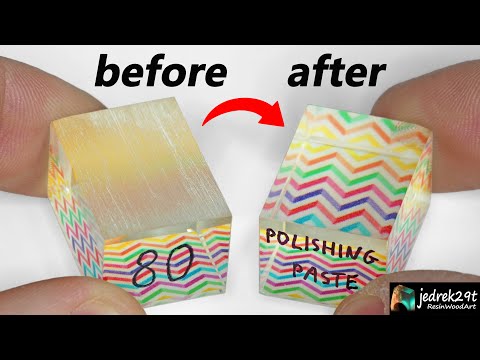 How to Sand and Polish Epoxy Resin / RESIN ART