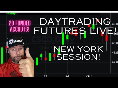 Trading Nasdaq and ES Futures Live! TOPSTEP, APEX, AND BULENOX FUNDED TRADER!