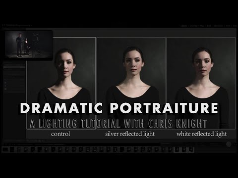 Free Dramatic Portraiture &amp; Lighting Class w/ Chris Knight Tutorial