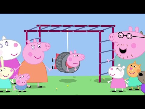 Peppa Has Fun At The Playground! | Peppa Pig Official Family Kids Cartoons