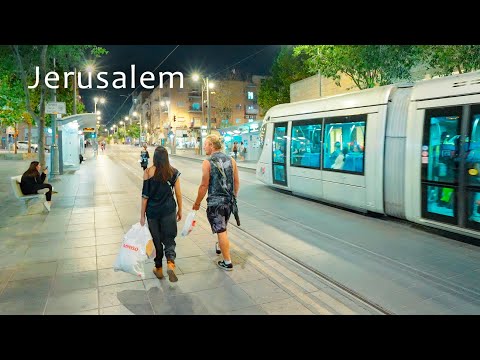 Nighttime Jerusalem Is Beautiful, Even During Times of War.