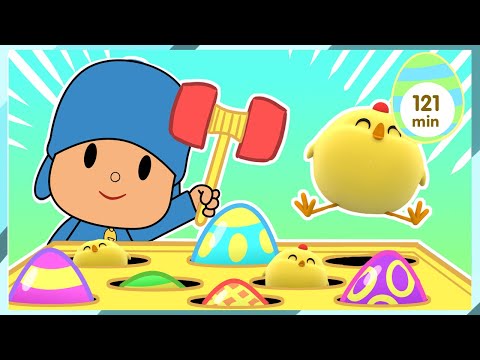 🥚 POCOYO E NINA - Pronto para a P&aacute;scoa? [121 min] | DESENHOS ANIMADOS para crian&ccedil;as