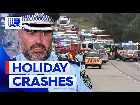 More than 700 crashes reported in NSW over Christmas and New Year period | 9 News Australia