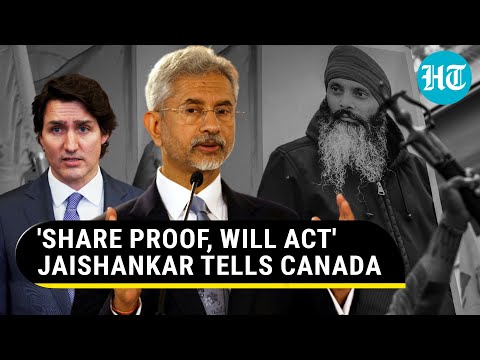 Jaishankar Offers Two Choices To Canada On Khalistan Nijjar Row; 'Either You Pursue...' | Watch