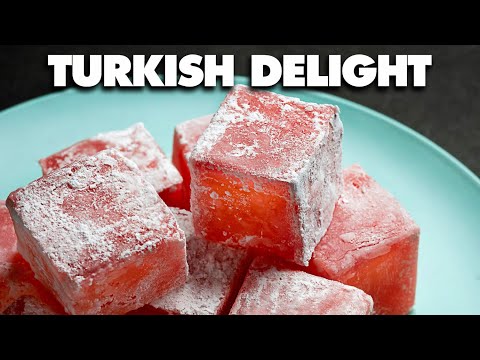 How to Make Turkish Delight - Lokum Recipe