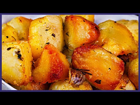 British Roast Potatoes recipe - The Perfect Christmas Dinner side dish