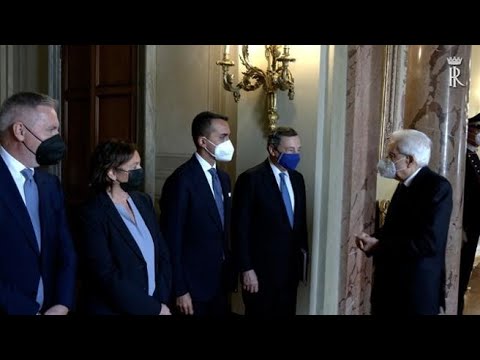 Mattarella incontra il premier Draghi al Colle in vista del Consiglio europeo