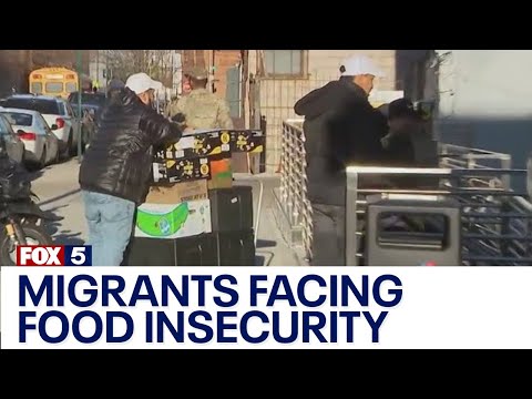 Migrants facing food insecurity