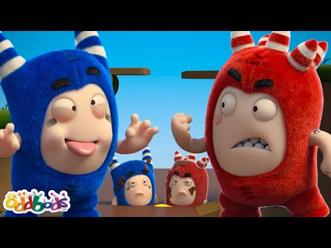 ODDBODS | 🥶Pogo VS Fuse 😡 | Crossing | Oddbods Full Episode | Funny Cartoons for Kids