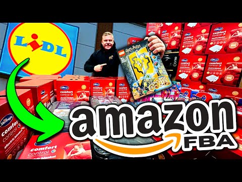 I ROBBED ENTIRE LIDL! AMAZON FBA RETAIL ARBITRAGE UK