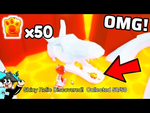 DO NOW! 🤯 How to find ALL 50 *SHINY RELICS* &amp; GET ??? in Pet Simulator 99!