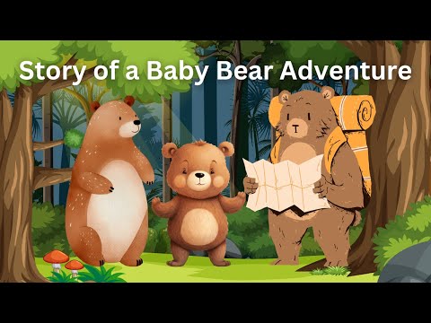 Learn English through story | Story of a Baby Bear for kids