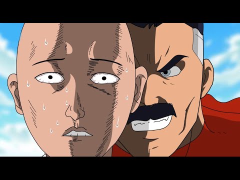 Omni Man VS One Punch Man Saitama Pt. 2 [Fan Animation]