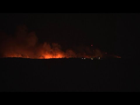 Blaze seen near Israel's border with Lebanon