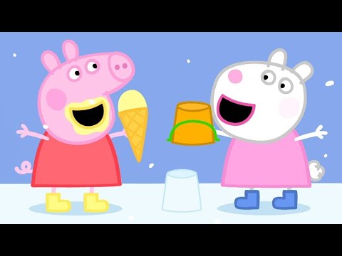 Peppa Pig English Episodes in 4K | Sun, Sea and Snow! Peppa Pig Official