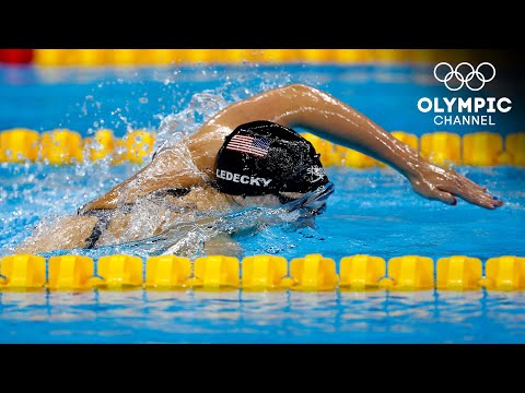 2️⃣2️⃣ - Katie Ledecky finishes 22 seconds ahead of her final competitor! | 