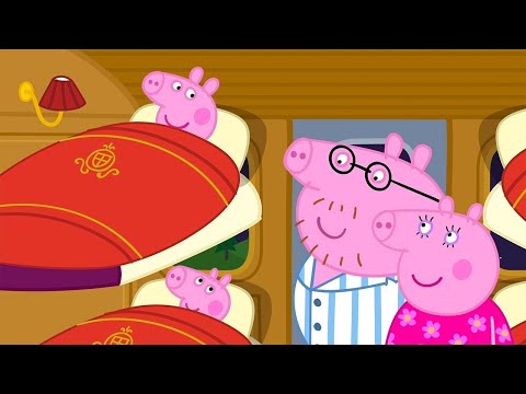 The Night Train Ride 🛤 🐽 Peppa Pig Surprise