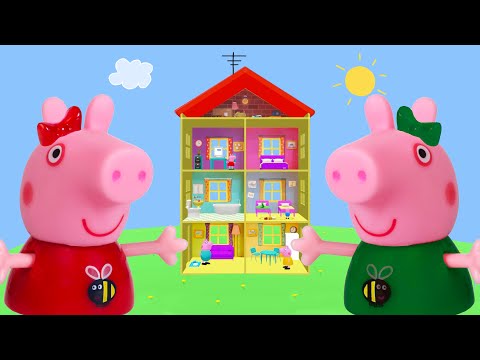 Peppa Pig Game | Crocodile Hiding in Toys Pretending To Be Peppa Pig