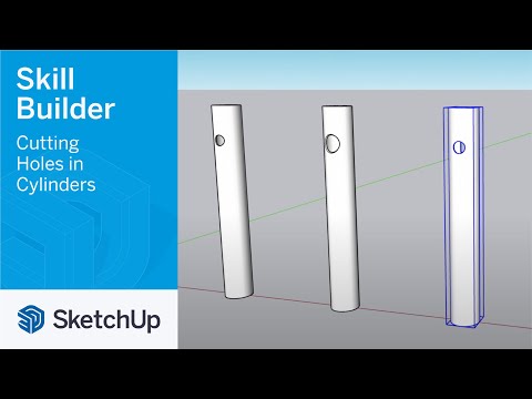 Cutting Holes in Cylinders - Skill Builder