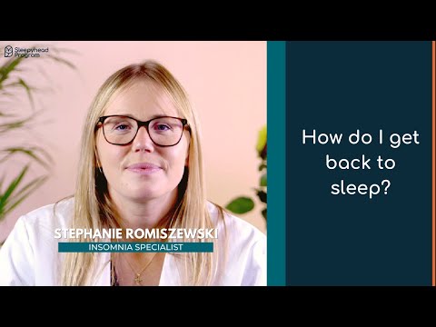 How to get back to sleep | Explained by a sleep expert