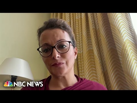 Palestinian American aid worker speaks about living through airstrikes in Gaza