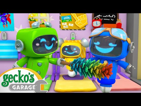 Gecko's Garage - Spring Cleaning | +more Cartoons For Kids | Toddler Fun Learning