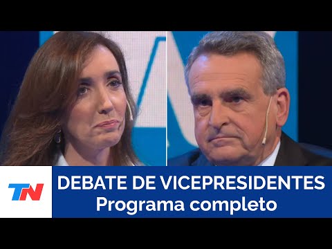 EL DEBATE DE AGUST&amp;Iacute;N ROSSI Y VICTORIA VILLARRUEL, CANDIDATOS A VICEPRESIDENTE, EN &amp;quot;A DOS VOCES&amp;quot;